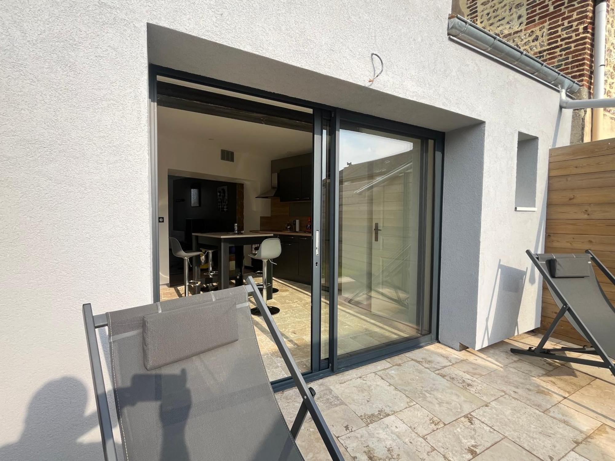 Gite Le Davidson, Maison Avec Jardin Ypreville-Biville エクステリア 写真