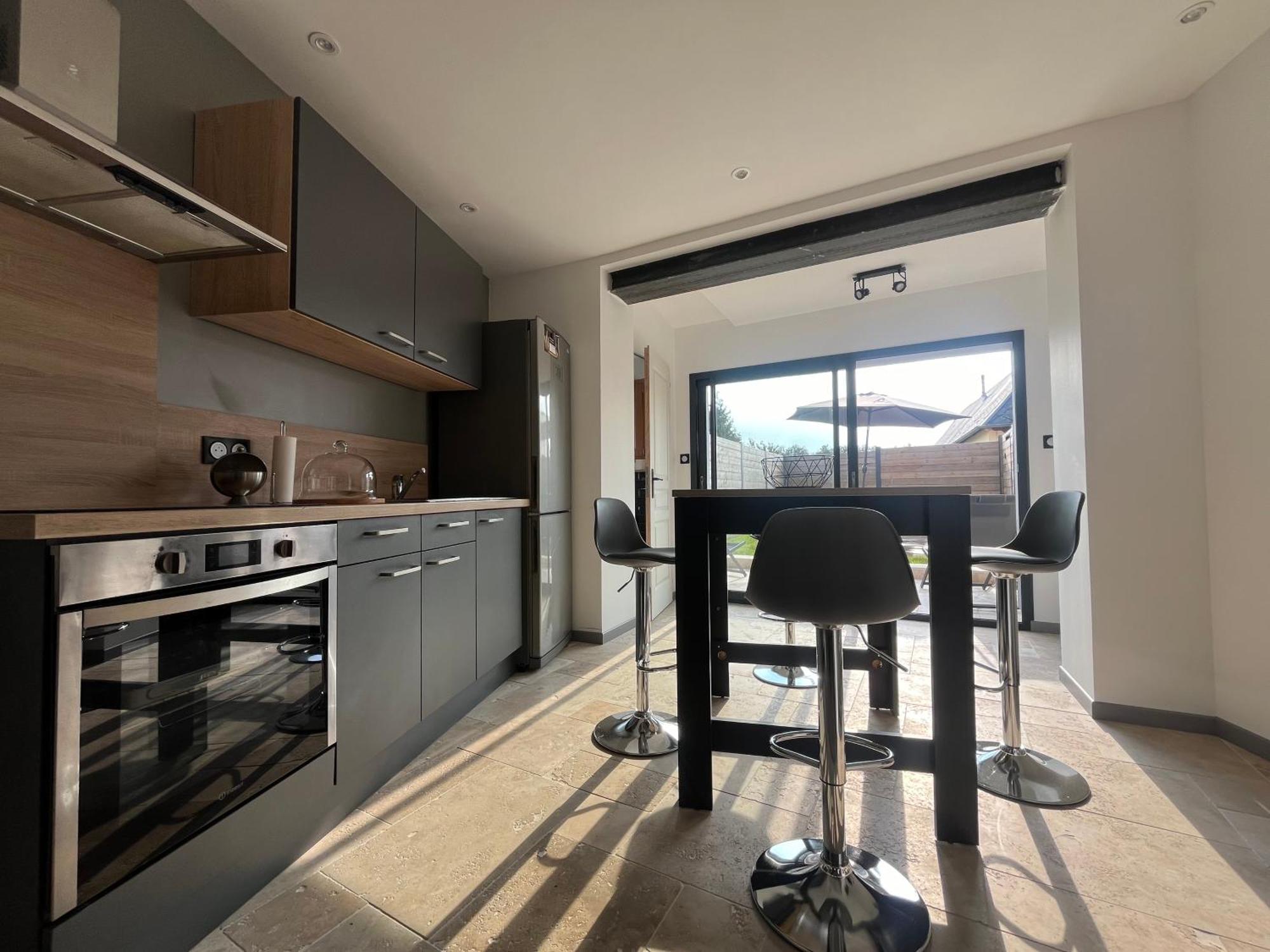 Gite Le Davidson, Maison Avec Jardin Ypreville-Biville エクステリア 写真